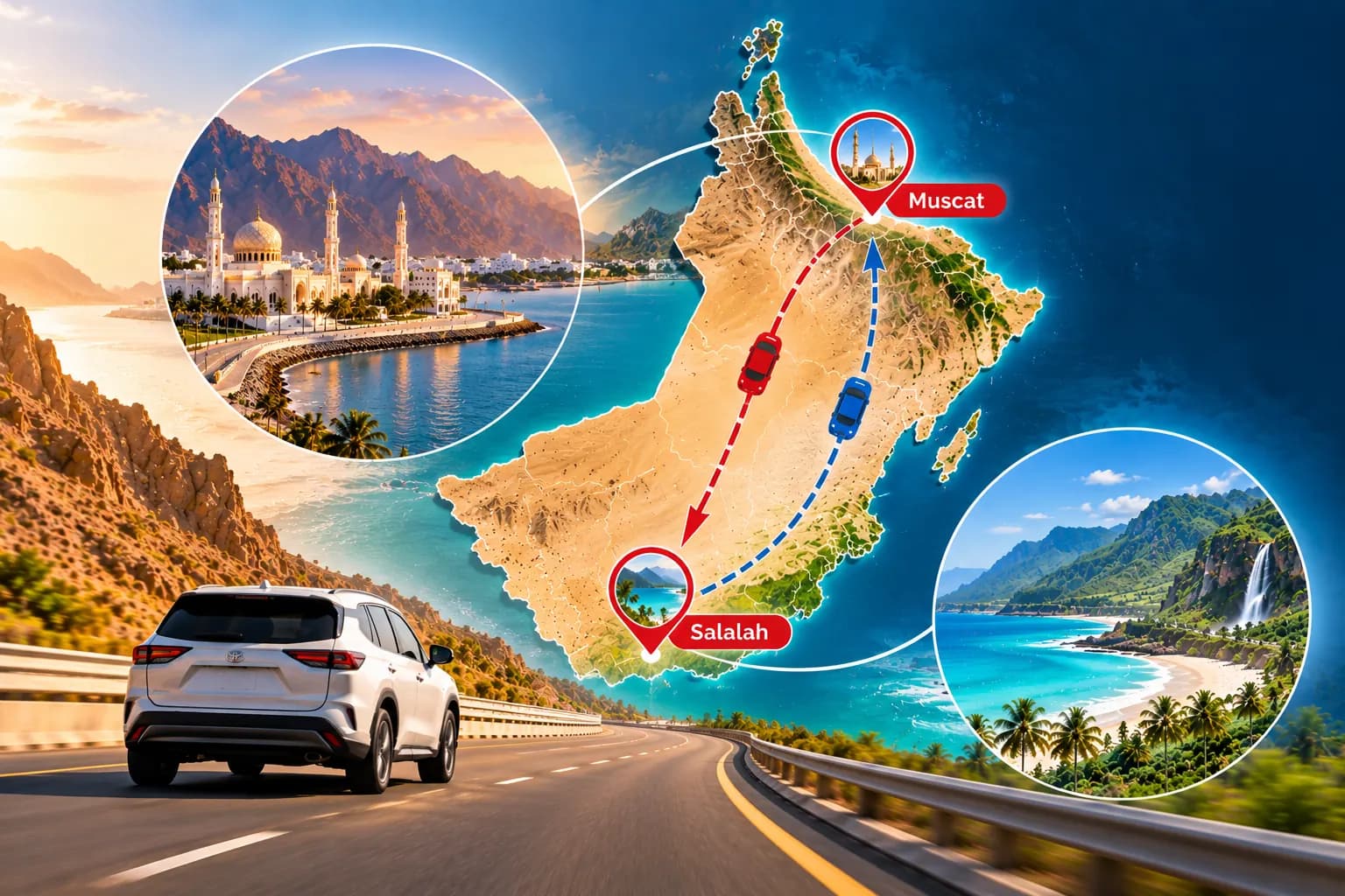 Muscat to Salalah