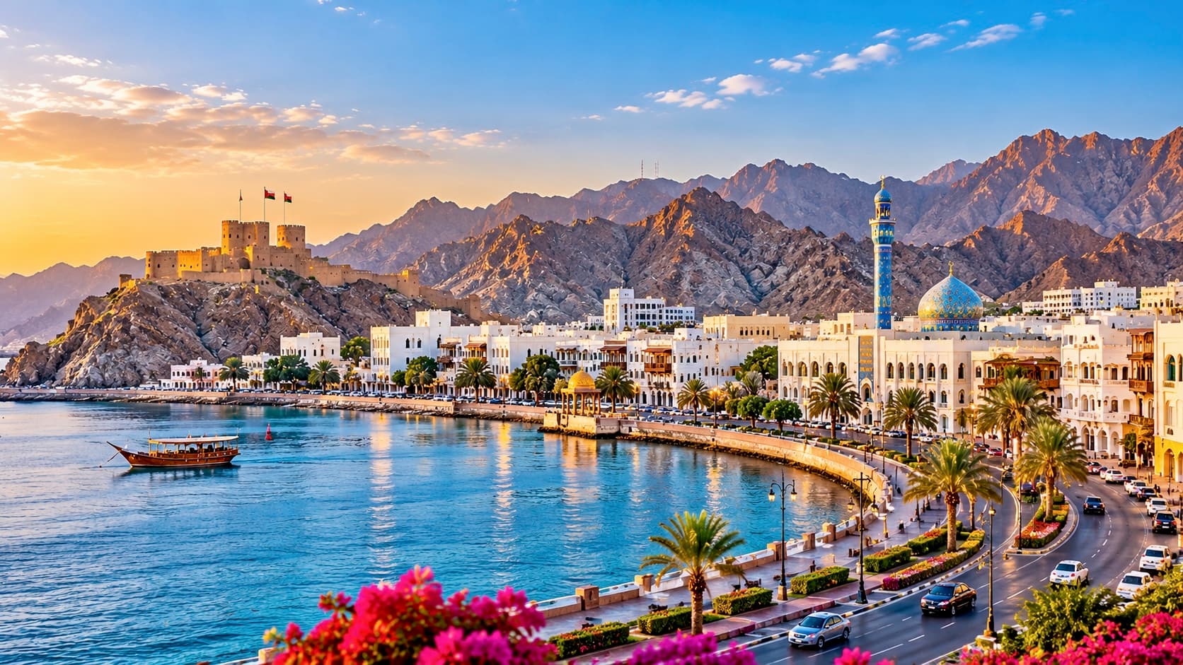 Muscat travel and car rental in Oman
