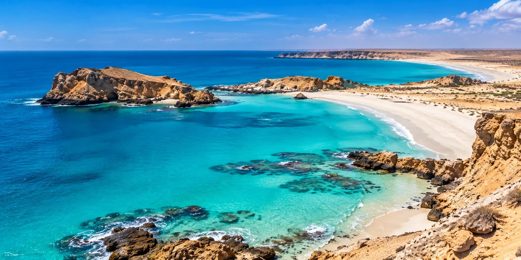 Masirah Island travel and car rental in Oman