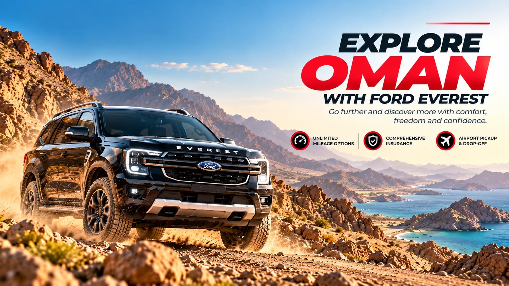 Go Further with Ford Everest.
